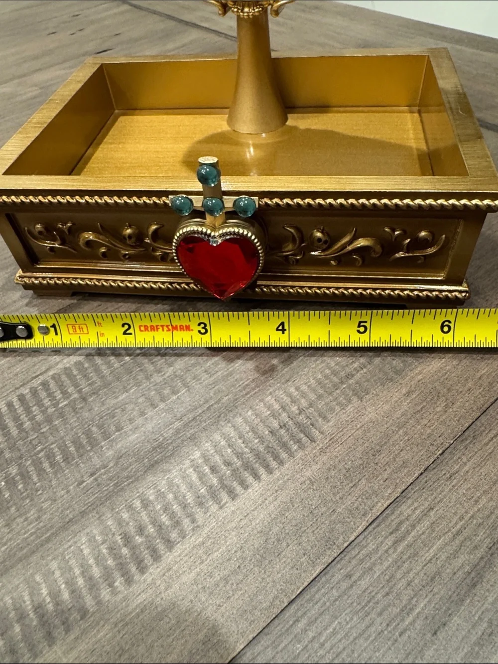 Bath and body works Disney Snow White Gold Vanity Tray